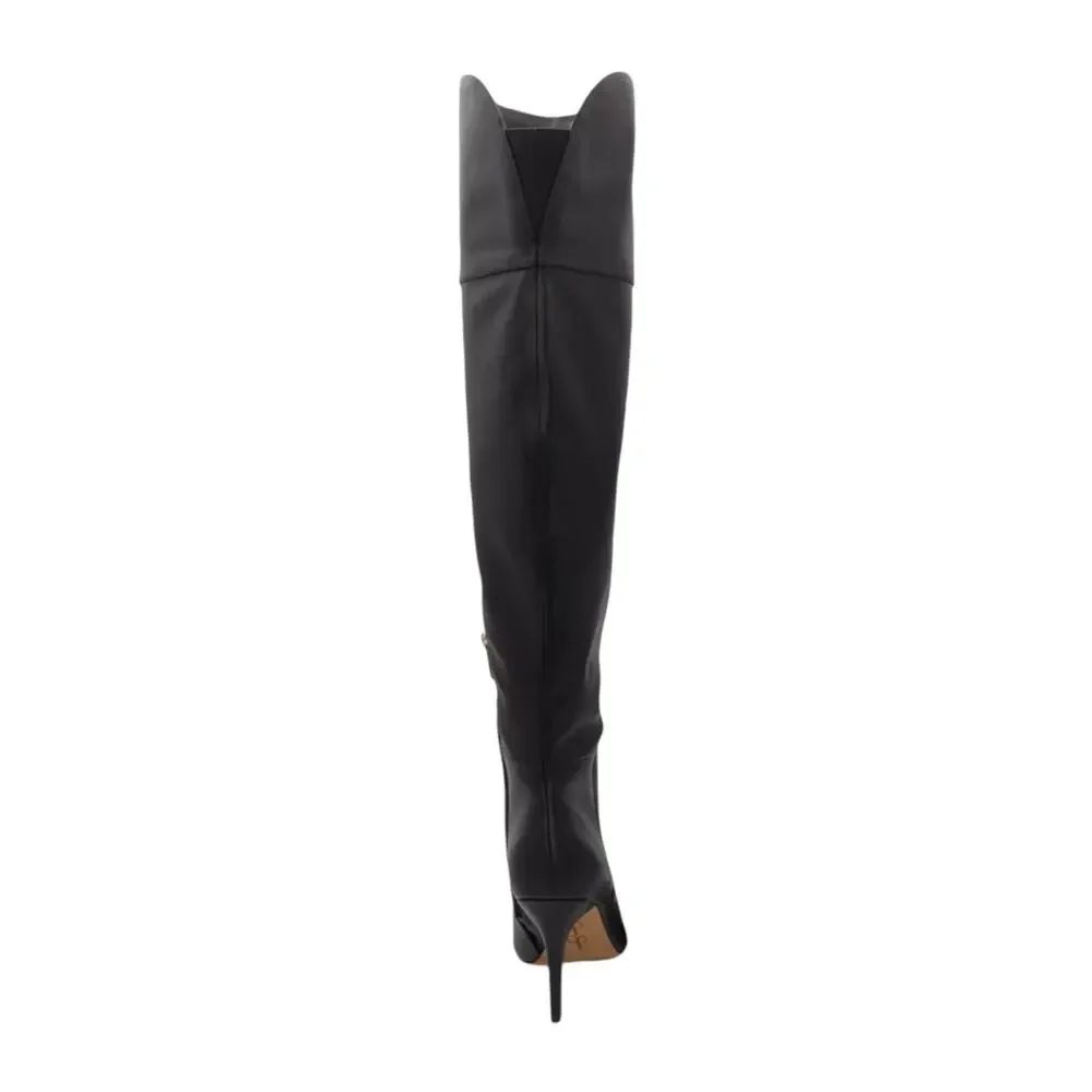 Jessica Simpson Women's Adysen Pointed Toe Over The Knee Boots Black Size 5 1/2